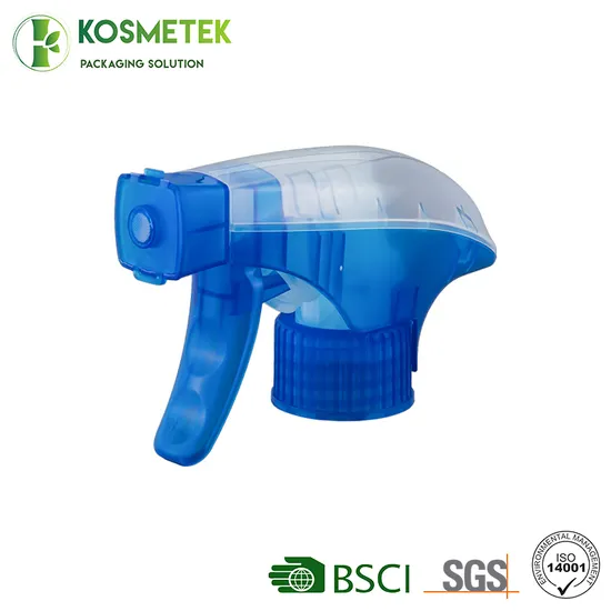 Blue Transparent Recycled Plastic 1.3ml/T Discharge Foam Mist Garden Trigger Sprayer