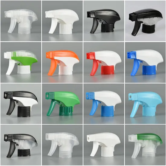 Best Quality 28/400 28/410 28/415 Plastic Foam Trigger Sprayers Water Spray Head 500ml Bottle Garden Nozzle Tube Sprayer Trigger