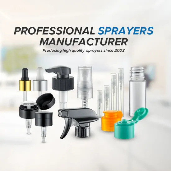 28/400 28/410 Colorful Chemical Resistant Special Hand Pressure Foam Plastic Trigger Sprayer