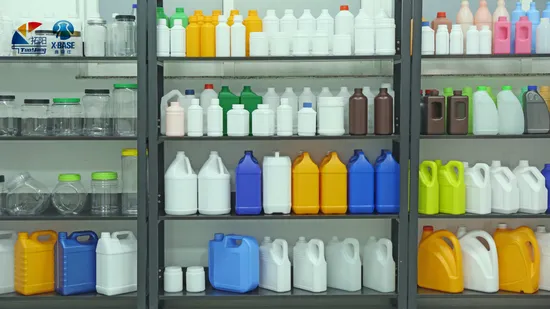 1 Liter 1000ml Volume White Empty PE Plastic Bottle Can Be Customized 