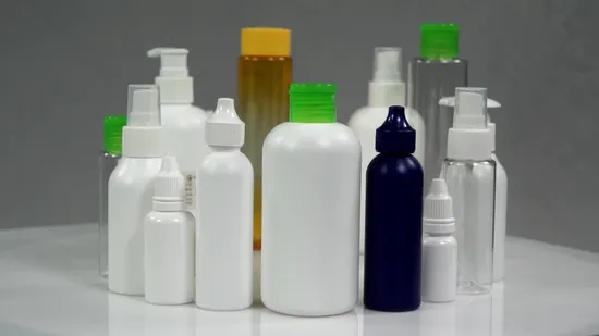 High Density Oxygen Resistance Squeezable Liquid Essence Drop Bottle with Puzzle Plug 
