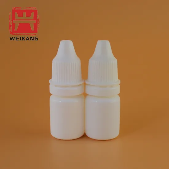 5ml White Squeeze Container Plastic Drop Bottle 