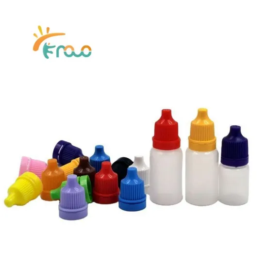 Wholesale 5ml 10ml 15ml Plastic Eye Drops Container Glass Eye Dropper Bottle Medical Squeeze Bottles 