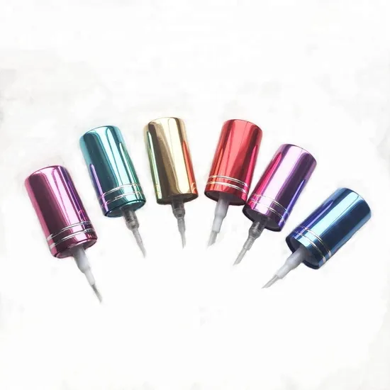 High Quality Pump Plastic Perfume Sprayer Cap Crimp Aluminum Fine Mist Spray Cap 