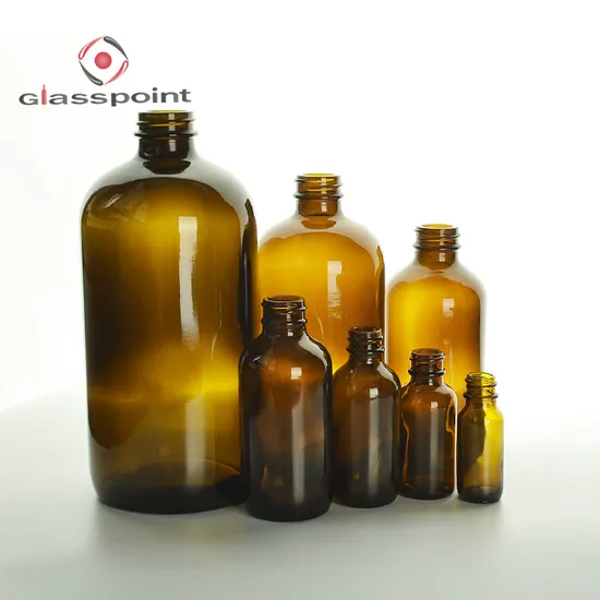 20ml Amber Essential Oil Dropper Bottle for Skin Care Serum and Eye Drops 