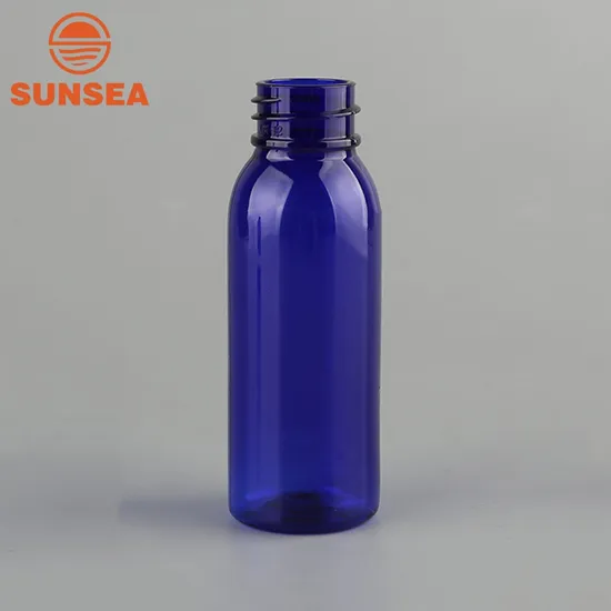 Sunsea Label Design Plastic Bottle with Matte Finish Surface 