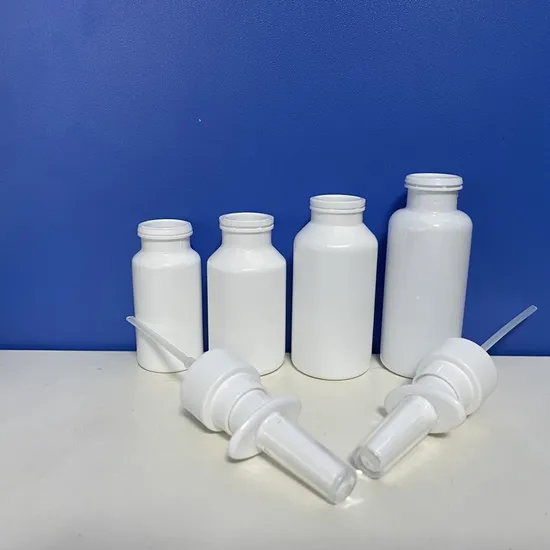 PE Bottle 30ml for Nasal Spray Nasal Spray Pump and Topical Spray 