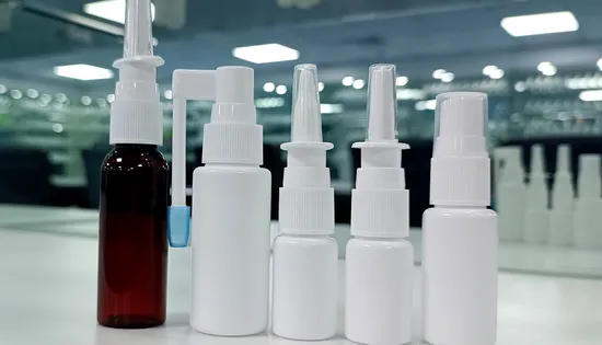 50ml PE Bottle with Nasal Spray 100mcl Metered Dosage 