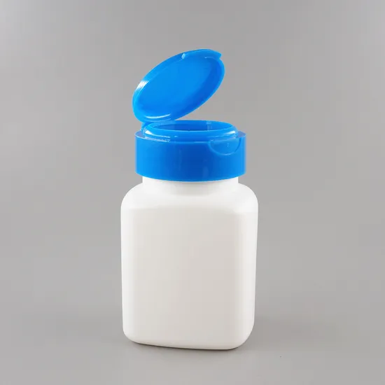 PE Plastic Products 100ml HDPE Plastic Pill Vitamin Bottle with Cap 