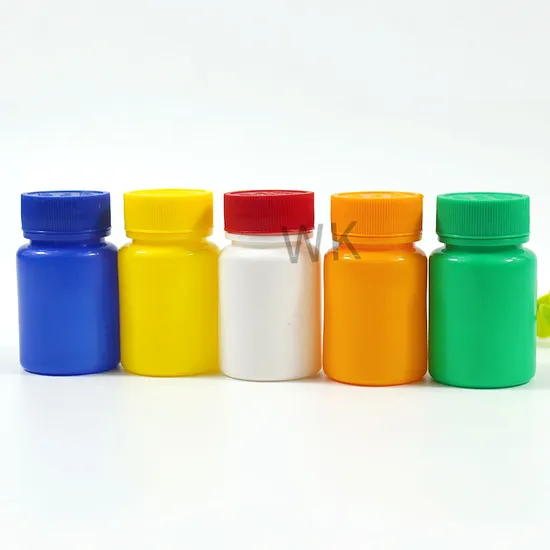 30ml Empty Screw Cap Health Care Pill Plastic Bottle PE Bottle for Pill Tablet Medicine 