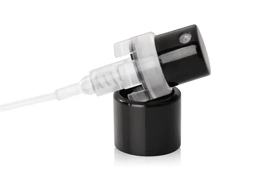 Various Sizes 18mm 20mm Sprayer Aluminum Crimpless Silver Shiny Perfume Pump 